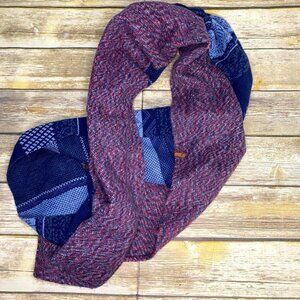 Eddie Bauer Multi Color 100% Acrylic Infinity Scarf OS
